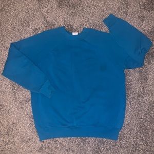 Blue crewneck